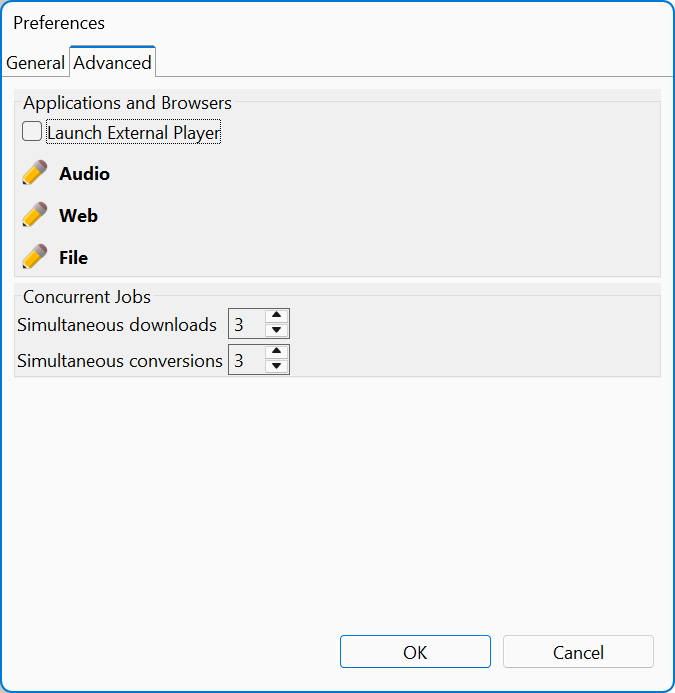 advanced preferences